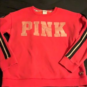 PINK crew neck sweater